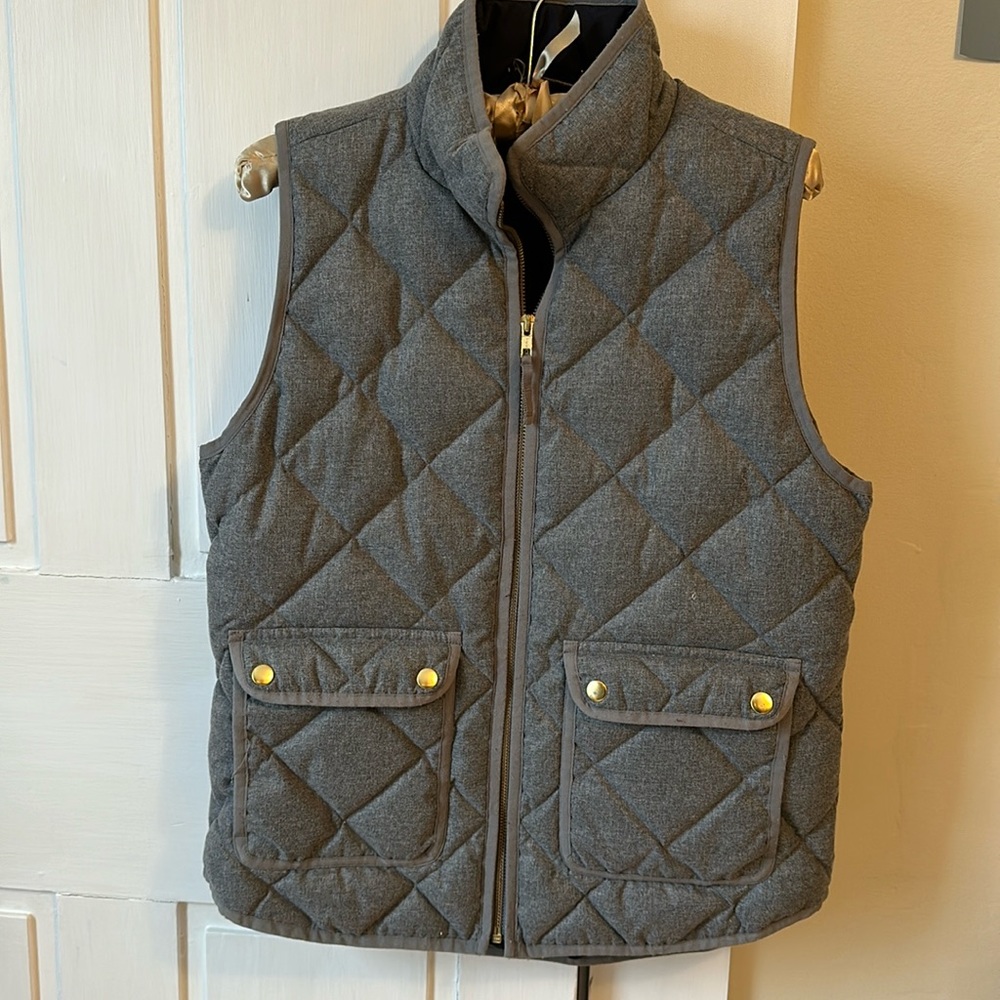 Jcrew quilted vest